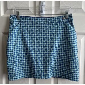 COLUMBIA Blue Fish PFG Omni Freeze Athletic Golf Pickleball Tennis Skort